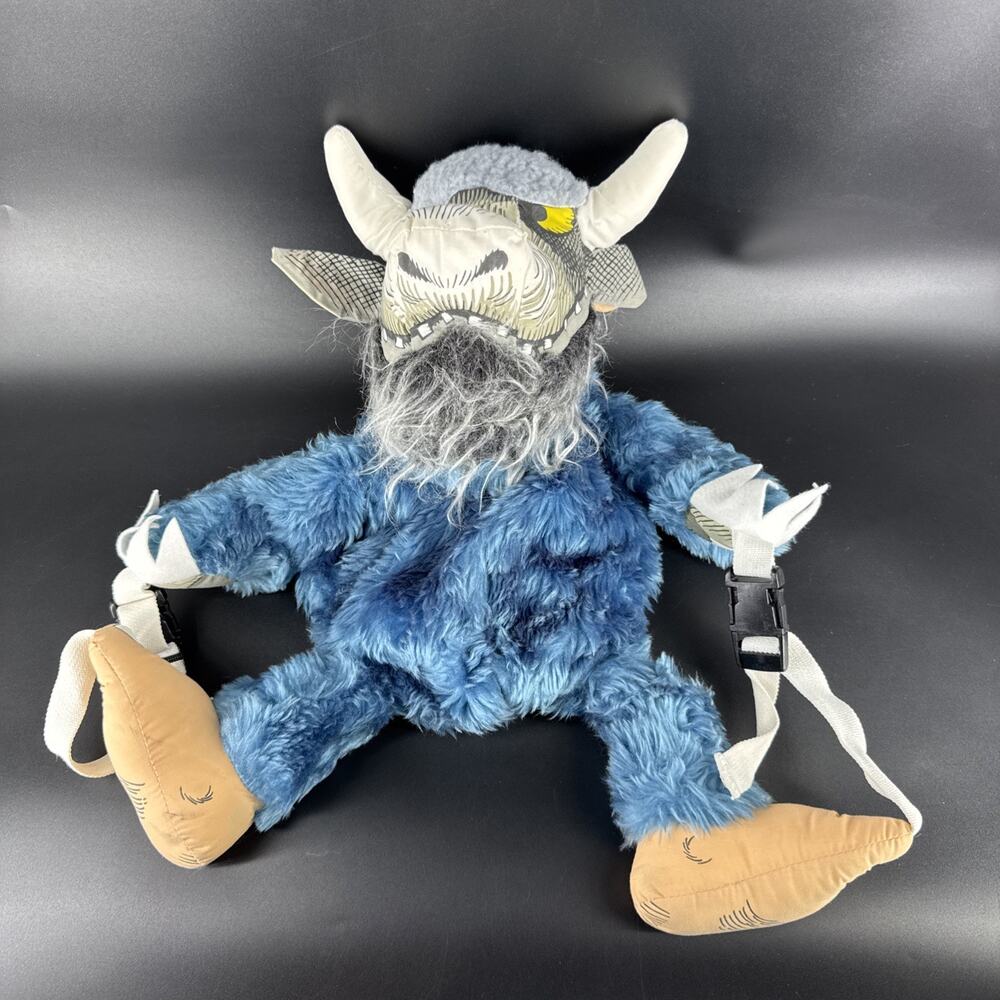 Vintage Where the Wild Things Are Bernard Plush Backpack Maurice Sendak 1980